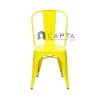 Ghế ăn ghế nhà hàng Tolix-T9 màu vàng nhập khẩu