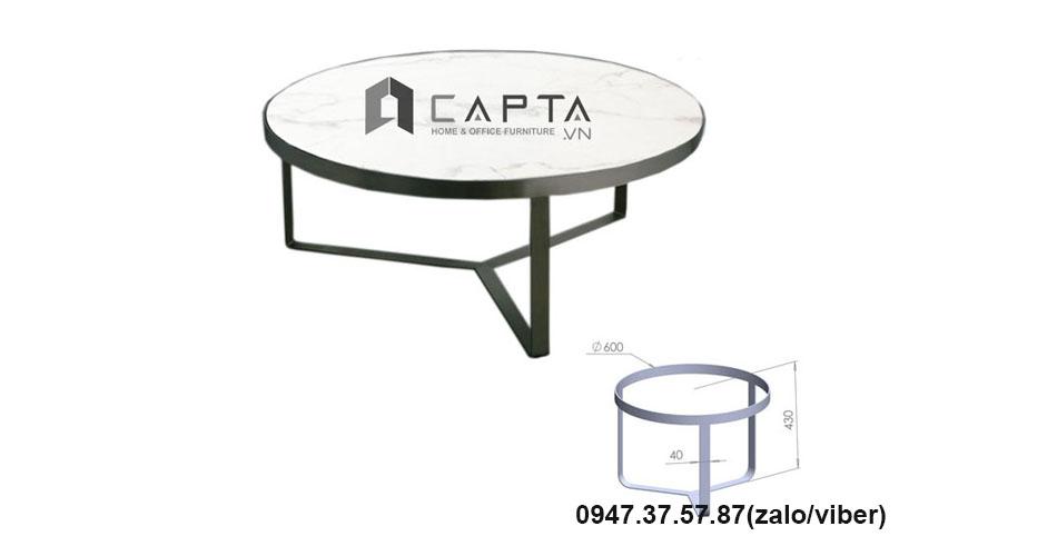 Bàn sofa mặt đá hiện đại giá rẻ tại tphcm - CAPTA.VN