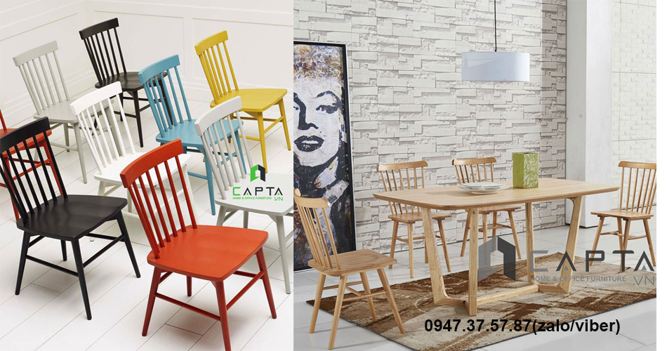 Ghếgỗ dành cho quán cafe nhà hàng đẹp giá rẻ tại HCM - 1