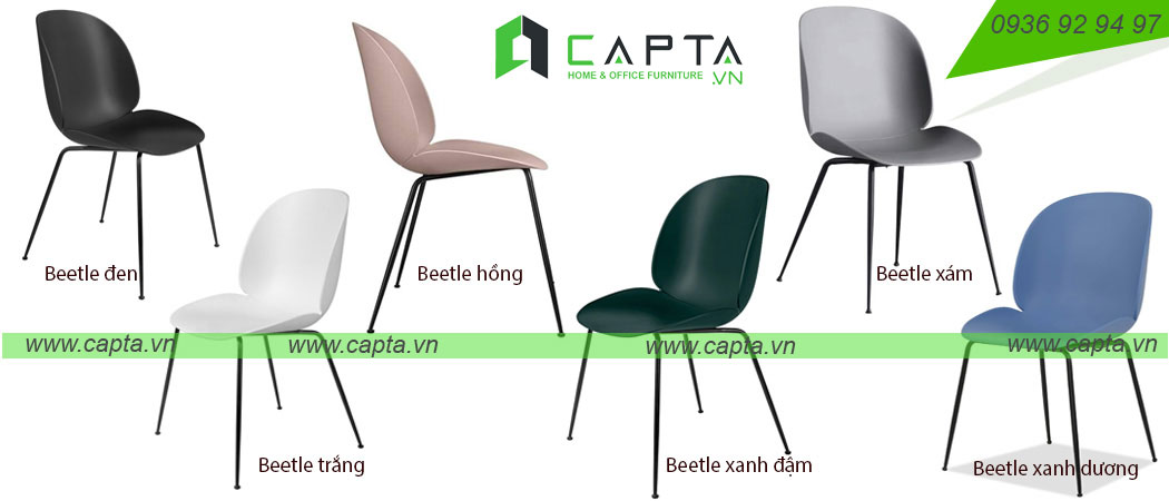 Ghế phòng ăn Beetle cao cấp hiện đại nhập khẩu