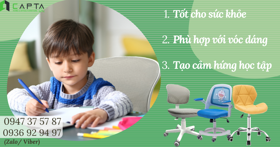 Lợi ích của ghế xoay học sinh tiểu học điều chỉnh độ cao