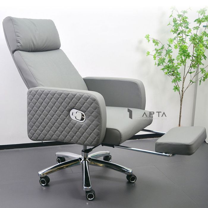 Ghế giám đốc PU có gác chân CR4120-P