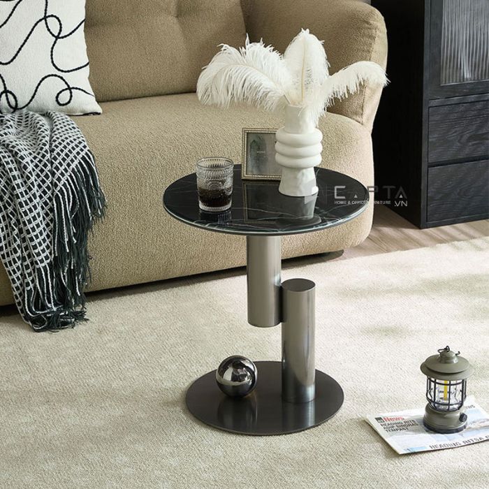Bàn decor phòng khách mặt đá TS0977-05E
