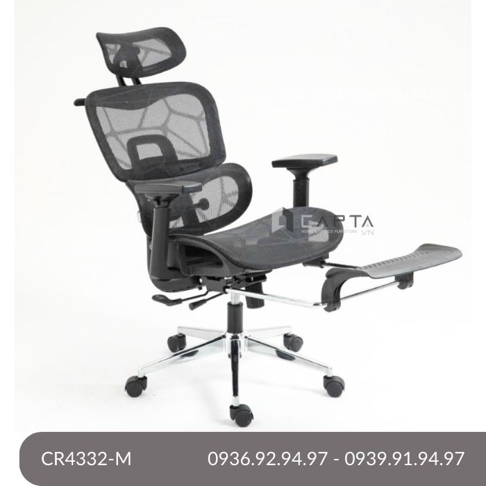 Ghế văn phòng hỗ trợ cột sống CR4332-M