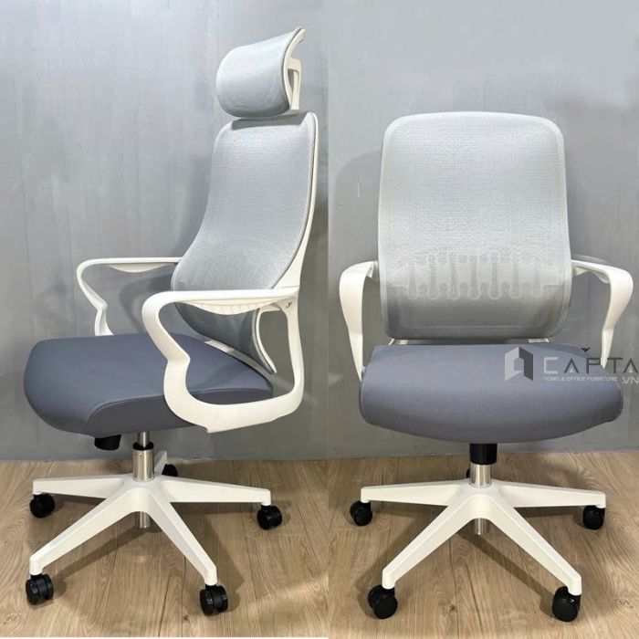 Ghế văn phòng khung trắng CM4543-2M