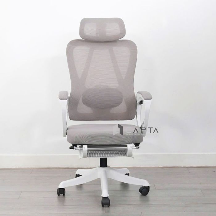 Ghế làm việc khung nhựa trắng CR4336-2M