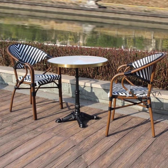 Bàn tiếp khách mặt đá gốm TE07002-07EC