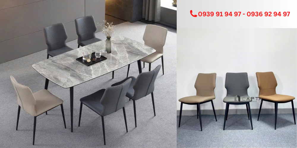 Ghế phòng ăn cao cấp nhập khẩu đẹp hiện đại LUX 32A-P Nội thất Capta