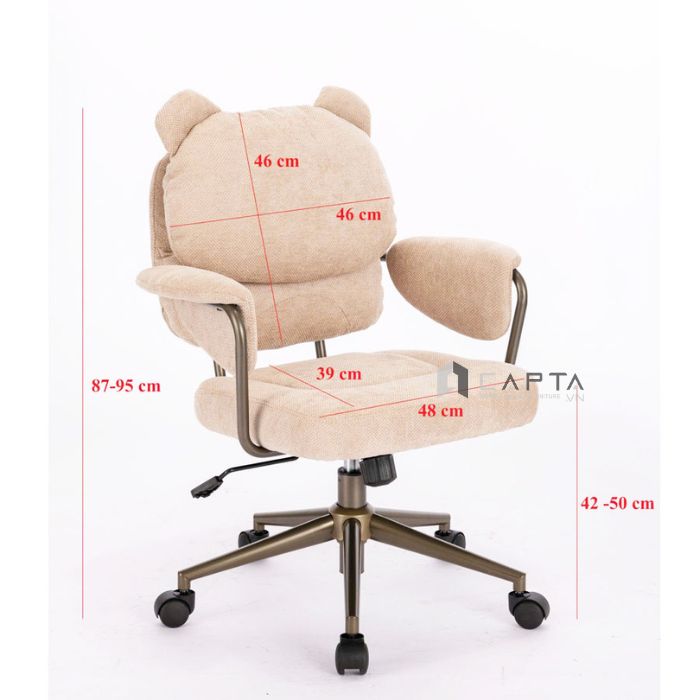 Ghe-lam-viec-nho-gon-mau-kem-ce23002-f Ghe-lam-viec-nho-gon-mau-kem-ce23002-f