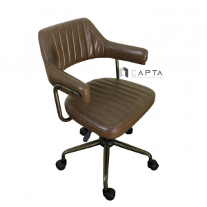 Ghế Nhân Viên Bọc Da Nappa Ce23003-p-socola