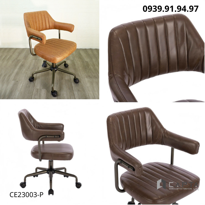 Ghế làm việc tại nhà nhỏ gọn hiện đại mới nhất CE23003-P