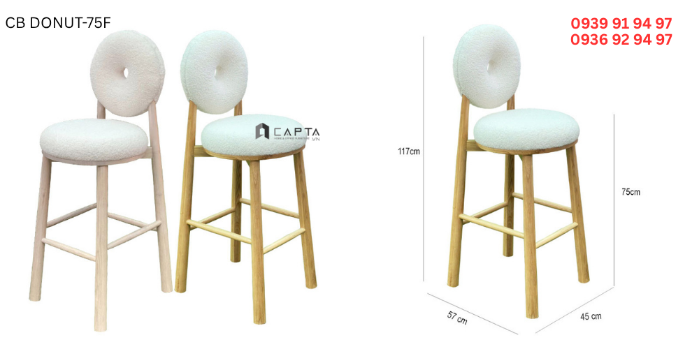 Mau-ghe-quay-dao-bep-quay-bar-go-co-dinh-co-lung-tua-cb Donut-75f