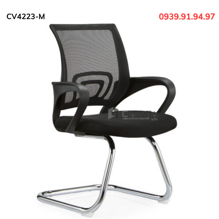 Ghế phòng họp chân cố định giá rẻ bền đẹp CV4223-M